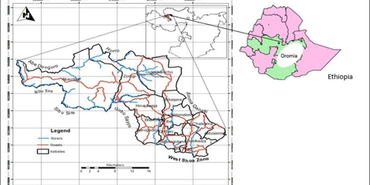 Map of the study area